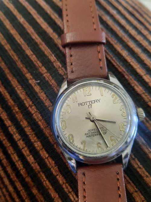 vintage men's rotary watch