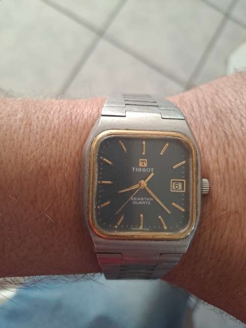 vintage men's Tissot watch