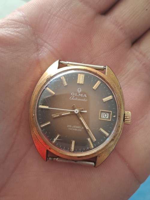 vintage men's olma watch