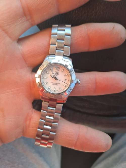 ladies tag heuer mother of pearl aquaracer 300 meters