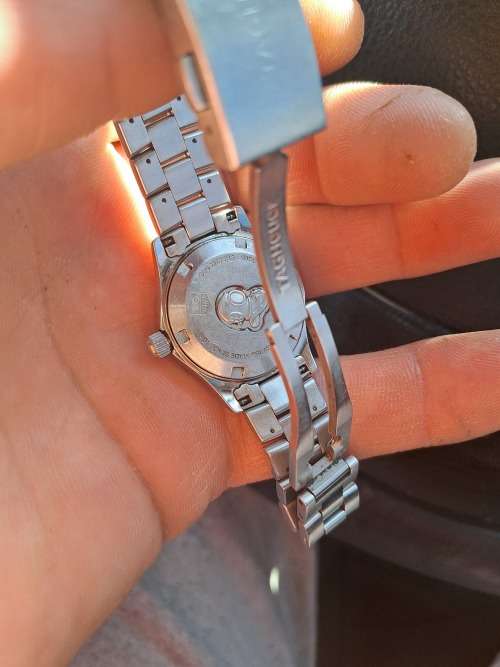ladies tag heuer mother of pearl aquaracer 300 meters