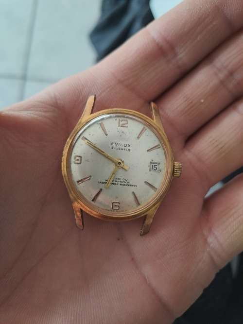 vintage men's evilux watch