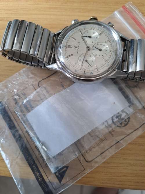 vintage men's Movado chronograph