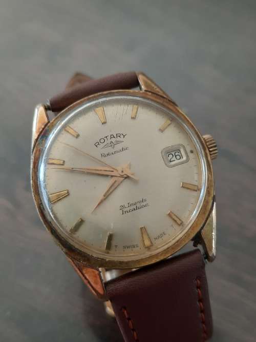 Vintage men`s rotary watch