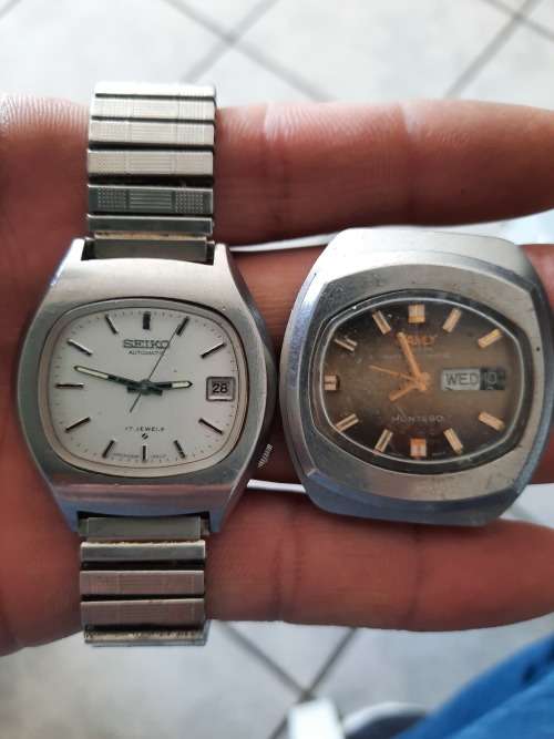2x vintage men`s automatic watches