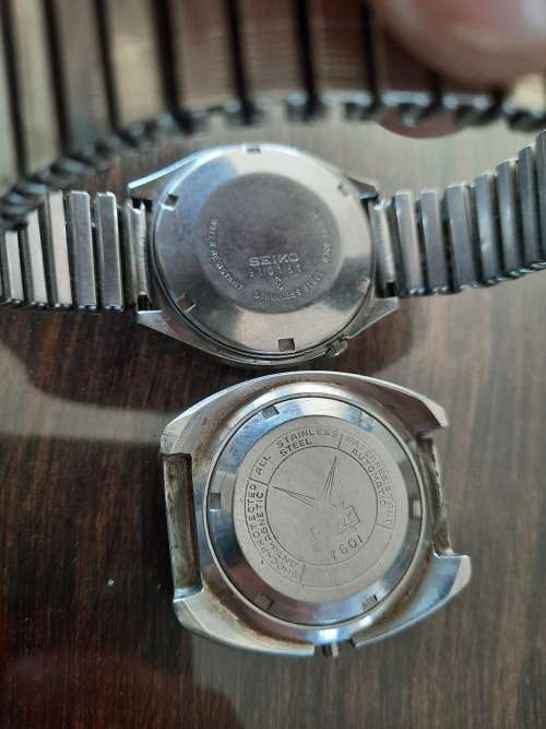 2x vintage men`s automatic watches