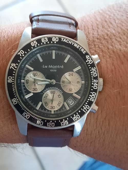 Vintage men`s La Montre 100m watch