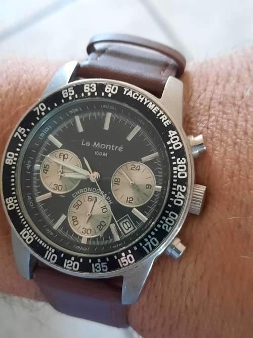 Vintage men`s La Montre 100m watch