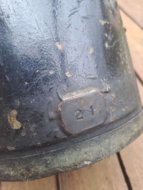 Vintage railway lamp