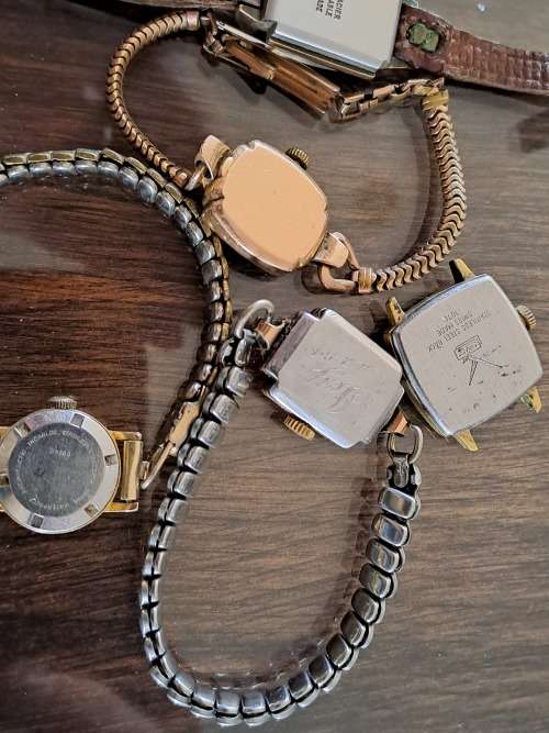 6x vintage watches