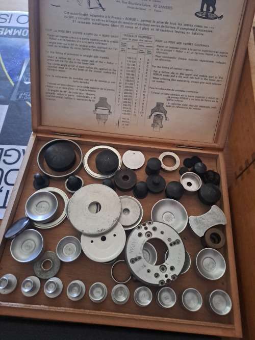 Vintage watch makes tools and watch parts