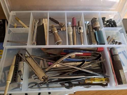 Watchmakers tools one bid takes all