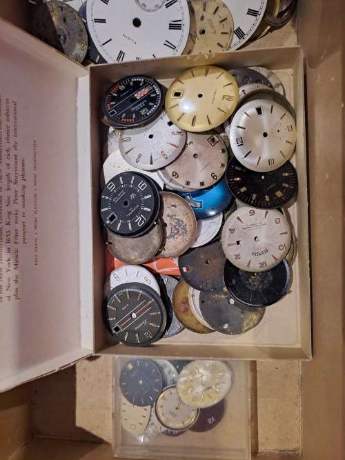 Vintage watch dials