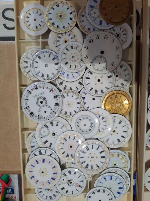 Vintage watch dials