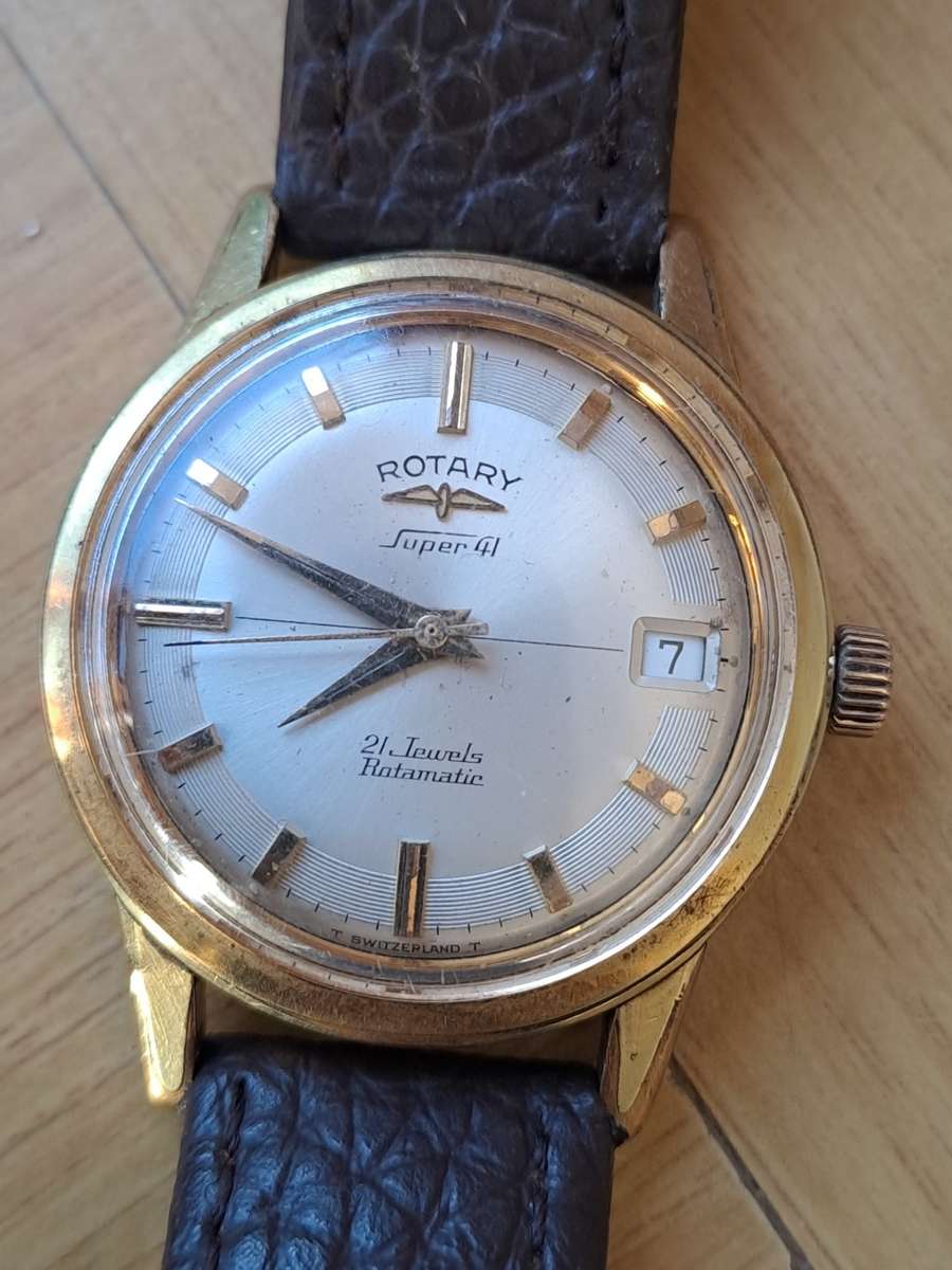 Vintage men`s rotary super 41 automatic