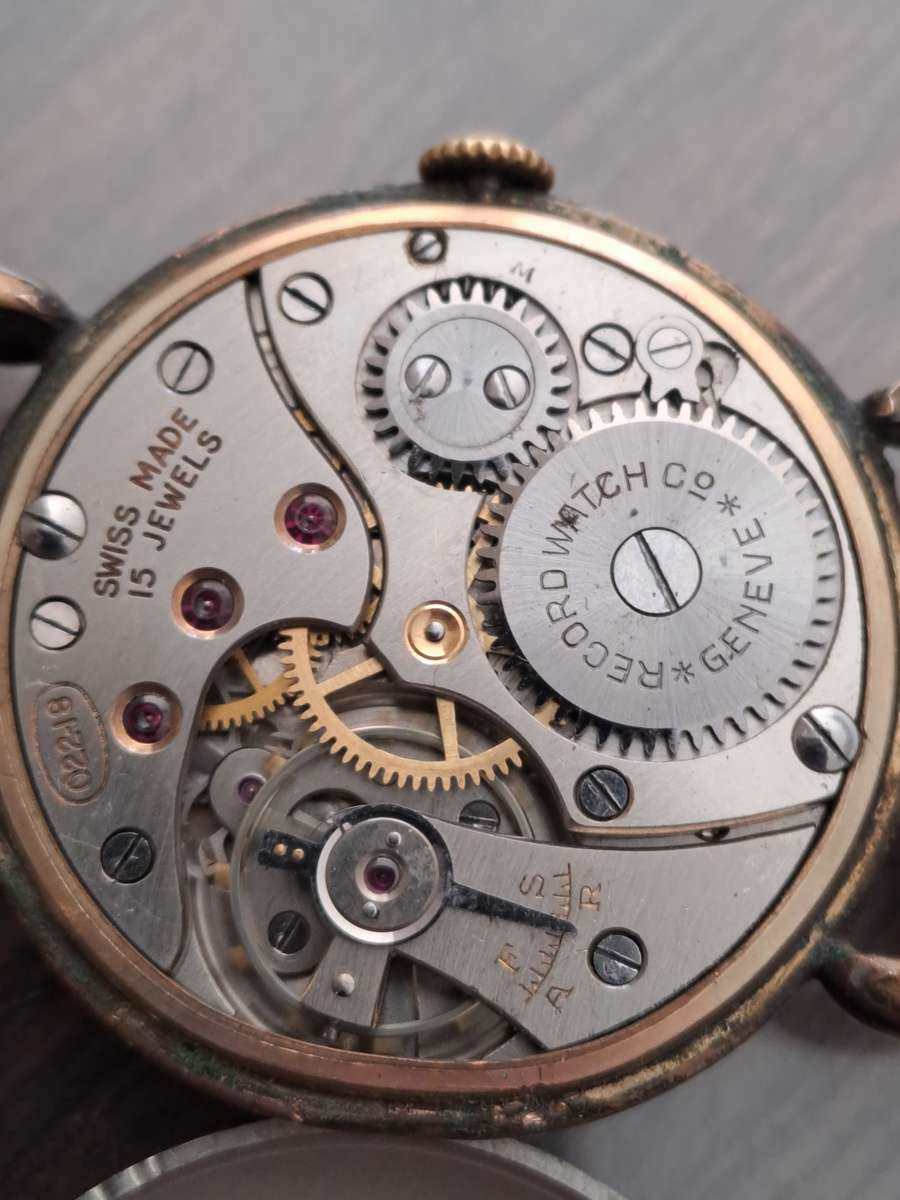 Vintage men`s Record watch Geneve