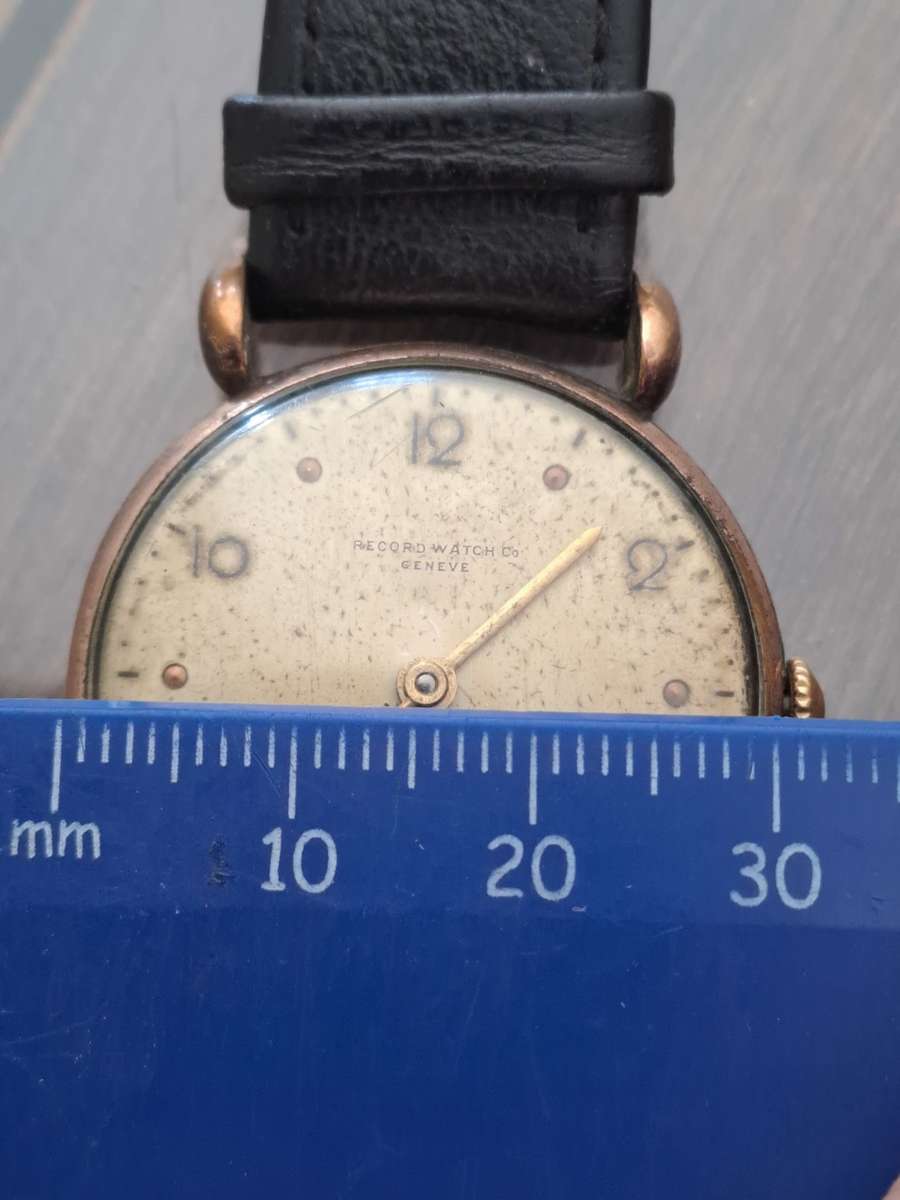 Vintage men`s Record watch Geneve