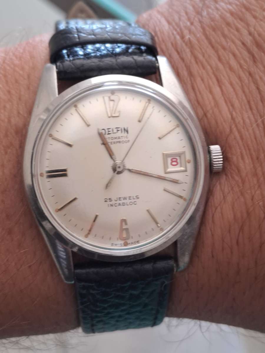 Vintage men`s Delfin watch wow 