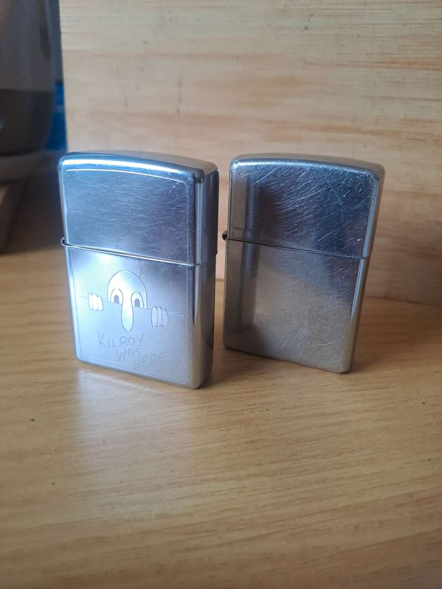 2x vintage Zippo lighter one bid takes all
