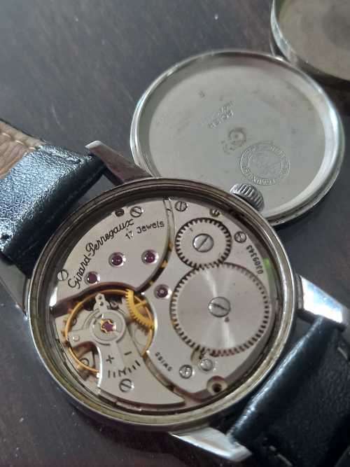 vintage men's girard perregaux watch