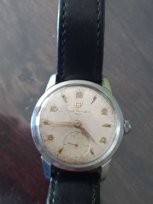 vintage men's girard perregaux watch