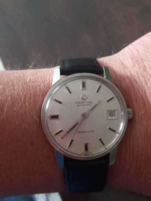 vintage men's certina bristol235