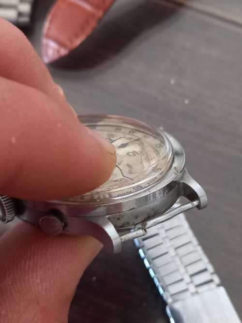 vintage men's Chronograph lowenthal 4T