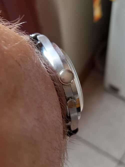 vintage men's Chronograph lowenthal 4T