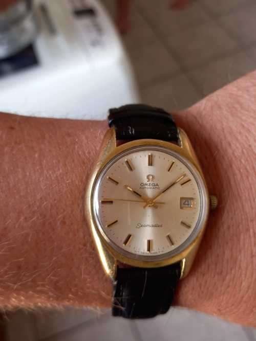 vintage men's omega automatic seamaster