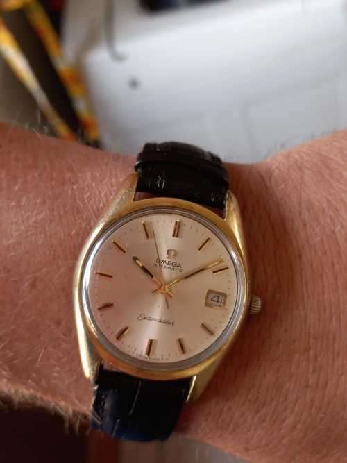 vintage men's omega automatic seamaster