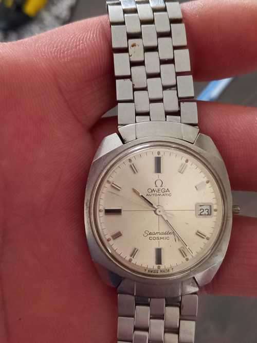 vintage men's omega automatic seamaster cosmic