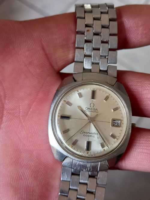 vintage men's omega automatic seamaster cosmic