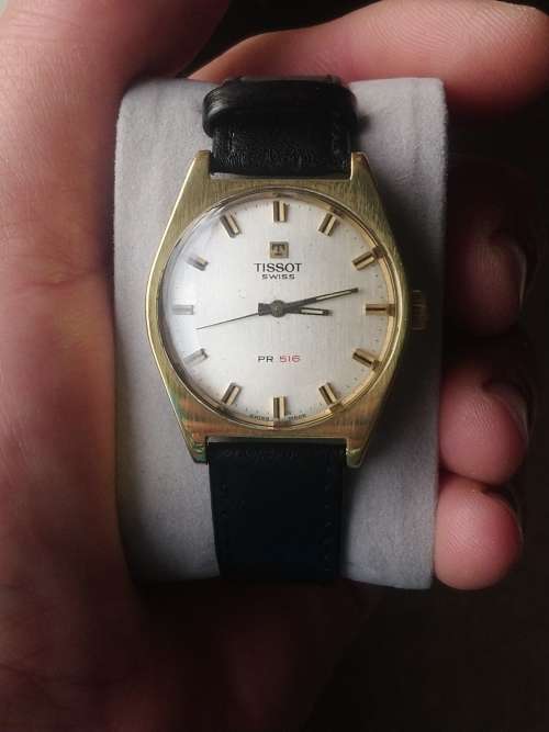 vintage  Mens Tissot Pr 516 watch