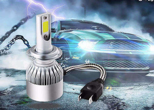 Brand new C6 H7 36w LED headlight 3800LM