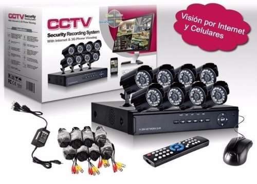 Brand new 8 channel CCTV security recording system