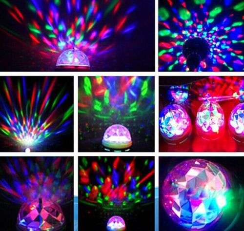 Brand new LED full colour rotating lamp