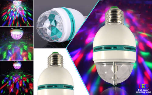 Brand new LED full colour rotating lamp