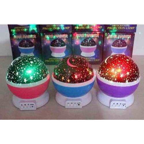 Bulk from 6//Brand new Star Master Dream Rotating Projection Lamp