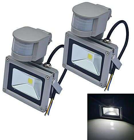 Bulk of 6//Brand new 10w Sensor Light 220v