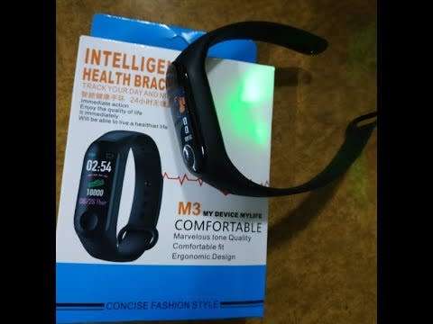 Intelligent Health Bracelet M3 Smart Bracelet Fitness
