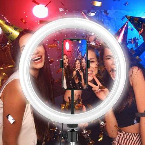 Ring Fill Light 10inch Black