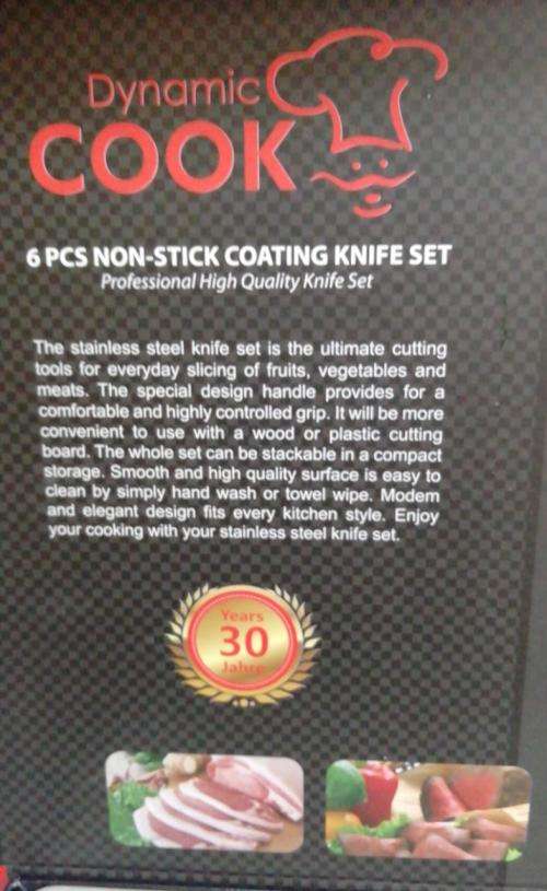 Corrugated Kitchen Knife Set