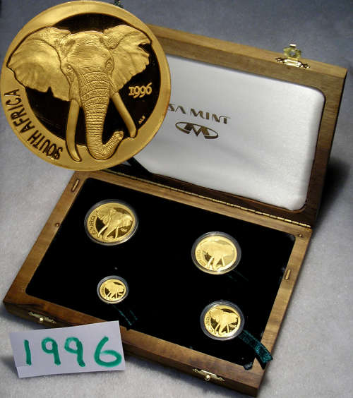 Natura Gold 1996 * ELEPHANT * Prestige Set
