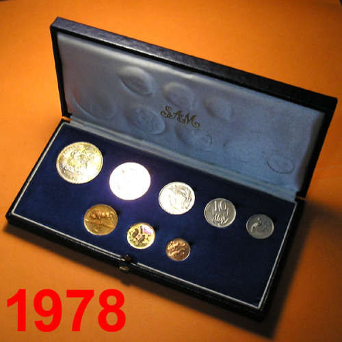 1978 Short Proof Set with Silver Rand