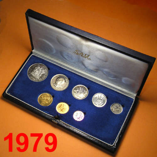 1979 Short Proof Set with Silver Rand