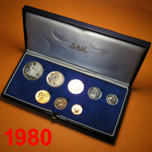 1980 Short Proof Set with Silver Rand
