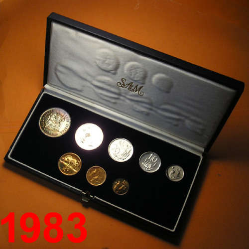 1983 Short Proof Set with Silver Rand