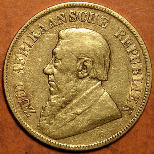 ZAR: 1898 Paul Kruger Gold Pond