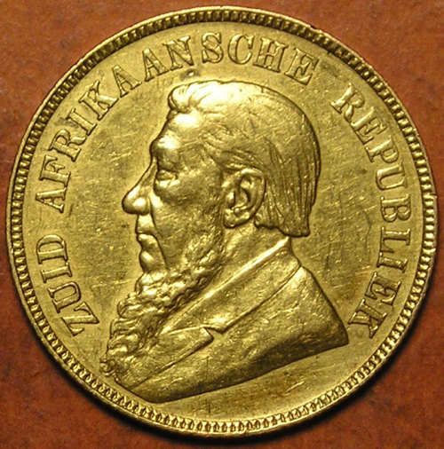 ZAR: 1898 Paul Kruger Gold Pond