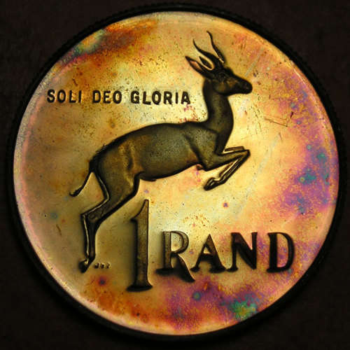 1987 Proof Silver Rand in Case